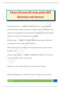 Chem 141 exam &num;4 study guide 2025 Questions and Answers