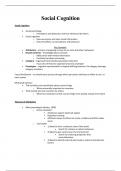 PSGY 1007 Social cognition review 