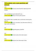 NM academy ncic exam questions and answers&period;docx