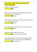 FCIC NCIC TEST EXAM QUESTIONS AND ANSWERS&period;docx