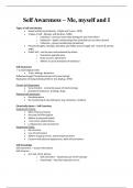 PSGY 1007&period; self awareness Review 