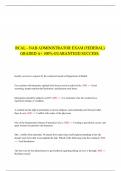 RCAL - NAB ADMINISTRATOR EXAM &lpar;FEDERAL&rpar; GRADED A&plus; 100&percnt; GUARANTEED SUCCESS&period;