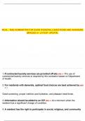 RCAL - NAB ADMINISTRATOR EXAM &lpar;FEDERAL&rpar; QUESTIONS AND ANSWERS GRADED A&plus; LATEST UPDATE&period;