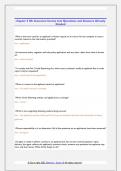 chapter 5 life insurance license test Questions and Answers Already  Graded