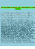 Microbiology Bio205 Rio Salado Final Exam Essays&period;