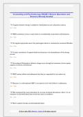 Counseling and Psychotherapy EXAM 4 Review Questions and  Answers Already Graded