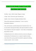 ESB EXAM Study Guide Exam 2026 Questions and Answers