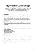 HESI Fundamentals V&period;2 Exam &ndash; Nightingale College &lpar;2025&sol;2026 Edition&rpar; &ndash; Actual-Style Questions with 100&percnt; Verified Correct Answers