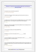 Florida 2-15 Insurance License Exam Questions and Answers  Already Graded