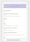 Florida Inspectors Principles and Practices&comma; 100 Practice Questions  for the Florida Contractors Manual&comma; BCAI FL Principle and Practice  Exam Practice&comma; PRINCIPLES AND PRACTICE&comma; BCAI FL Principle  and Practice Exam Practice Questions and Answers Already Gr