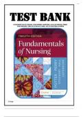 Test Bank for Fundamentals of Nursing 12th Edition Potter&comma; Perry&comma; Stockert&comma; Hall&comma; and Ostendorf