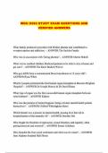 WGU D393 STUDY EXAM QUESTIONS AND VERIFIED ANSWERS