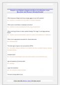 Hospice and Palliative Registered Nurse Certification exam  Questions and Answers Already Graded 