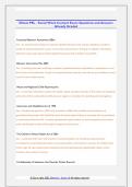 Illinois PEL - Social Work Content Exam Questions and Answers  Already Graded