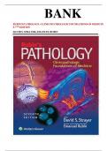 Test Bank for Rubin's Pathology&colon; Clinicopathologic Foundations of Medicine&comma; 7th Edition &ndash; Comprehensive Study Guide & Practice Questions