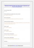 Molecules of life &vert; Kent State &vert; Dr&period; Datta &vert; Exam 1 Questions and  Answers Already Graded 