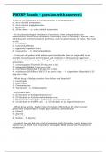 PMHNP Boards &ndash; question with answers&percnt; 