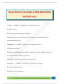 Nurs 5315 UTA exam 1 2025 Questions and Answers