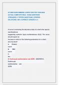 ATI MED SURG IMMUNE & INFECTION TEST 2025&sol;2026  ACTUAL COMPLETE REAL  EXAM QUESTIONS                &vert;FREQUENTLY TESTED QUESTIONS &vert;&vert;VERIFIED   SOLUTIONS &lpar;100&percnt; CORRECT&rpar; GRADED A&plus;&excl;&excl;
