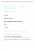 CPHON&colon; nursebuilders book questions to review with 100&percnt; Correct Answers &vert; Verified &vert;Latest version 2025&vert;2026