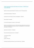 CPHON&colon; Chemotherapy Exam with 100&percnt; Correct Answers &vert; Verified &vert;Latest version 2025&vert;2026