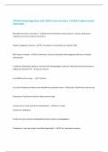 CPHON-Hematology Exam with 100&percnt; Correct Answers &vert; Verified &vert;Latest version 2025&vert;2026