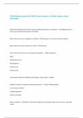 CPHON Review Exam with 100&percnt; Correct Answers &vert; Verified &vert;Latest version 2025&vert;2026