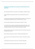 CPL250 Exam with 100&percnt; Correct Answers &vert; Verified &vert;Latest version 2025&vert;2026