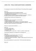LHRD 4724 - FINAL EXAM QUESTIONS & ANSWERS