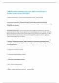 CPLEE PsychPrep Materials Exam with 100&percnt; Correct Answers &vert; Verified &vert;Latest version 2025&vert;2026