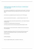 CPLEE Exam Review with 100&percnt; Correct Answers &vert; Verified &vert;Latest version 2025&vert;2026