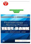 Test Bank for Pharmacology and the Nursing Process&comma; 10th edition by Lilley&comma; Collins & Snyder&comma; All 58 Chapters Covered&comma; Verified Latest Edition