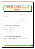 ECON 301 quiz 2025 Questions and Answers