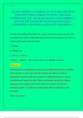 ATI RN MEDICAL SURGICAL NGN BRAND NEW  VERSION PROCTORED NEWEST 2025&sol;2026  COMPLETE ALL 150 QUESTIONS AND CORRECT  DETAILED ANSWERS WITH RATIONALES  &lpar;VERIFIED ANSWERS&rpar; &vert;ALREADY GRADED A&plus;
