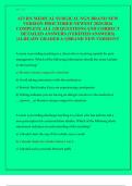 ATI RN MEDICAL SURGICAL NGN BRAND NEW  VERSION PROCTORED NEWEST 2025&sol;2026  COMPLETE ALL 120 QUESTIONS AND CORRECT  DETAILED ANSWERS &lpar;VERIFIED ANSWERS&rpar;  &vert;ALREADY GRADED A&plus;&vert;&vert;BRAND NEW VERSION&excl;&excl; 