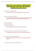 REGIS NU641 Advanced Clinical Pharmacology &ndash; Midterm Exam Questions and Correct Answers &lpar;2025&sol;2026 Updated Version&rpar;