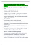 WGU C702 FORENSICS AND NETWORK INTRUSION COMPREHENSIVE EXAM SHEET QUESTIONS AND ANSWERS RATED A&plus;