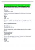WGU C702 FORENSICS AND NETWORK INTRUSION CORE EXAM MANUAL QUESTIONS AND ANSWERS RATED A&plus;