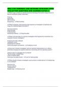 WGU C702 FORENSICS AND NETWORK INTRUSION EXAM EVALUATION QUESTIONS AND ANSWERS RATED A&plus;