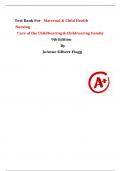 Test Bank for Maternal and Child Health Nursing 9th Edition by Silbert Flagg&comma; Chapters 1-56 &vert; All Chapters Covered &vert; Latest Updates&period;