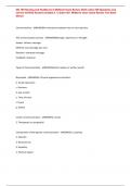 NU 180 Nursing and Healthcare II Midterm Exam Review 2025 Latest 250 Questions and Correct Verified Answers Graded A &plus;&vert; Galen NU 180 Midterm exam Latest Review Test Bank &lpar;New&excl;&rpar;