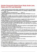 Florida Chiropractic Board Exam Study Guide Laws&comma; Rules&comma; and Civil Law Essentials&period;pdf