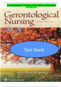 Gerontological Nursing 9th Edition Eliopoulos Test Bank&comma; STUDY GUIDE