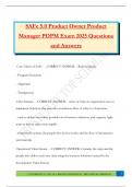 SAFe 5&period;0 Product Owner Product Manager POPM Exam 2025 Questions and Answers