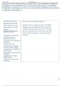 Exam &lpar;elaborations&rpar; NURS 607  