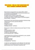 BOB HOGUE &ndash; PRE LIC&period; TEST QUESTIONS AND FULLY CORRECT ANSWERS &lpar;NEWEST&rpar;