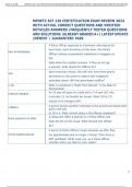 Exam &lpar;elaborations&rpar; MPOETC ACT 120 CERTIFICATION  