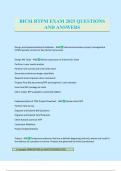 BICSI RTPM EXAM 2025 QUESTIONS AND ANSWERS