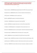 NUR402 Final Exam 2025 Prep Guide with 100 Questions and Correct Answers Graded A&plus; Seneca College&sol; NUR402 - Professionhood and Knowledge of Nursing II Final Exam Correctly Answered Practice Questions &lpar;new&excl;&rpar;