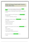 BUSN 410 Exams Study Guide Practice Guide 2025-2026 